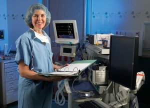 Dr. Molly Brewer of the Neag Comprehensive Cancer Center is leading a new breast cancer prevention study. Photo by Alan Grant