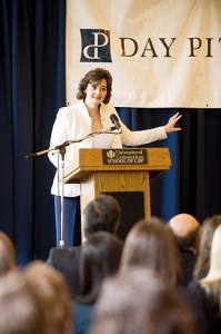 <p>University of Connecticut School of Law 2009 Day Pitney Visiting Scholar Lecture, Cherie Blair.  Photo by Spencer A. Sloan</p>