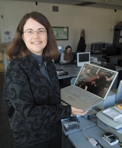 <p>Diane Lillo-Martin, Board of Trustees Distinguished Professor of Linguistics, has received two NIH grants as part of the federal stimulus funding. Photo by Daniel Buttrey</p>