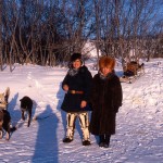 <p>Anatoly and Tatjana Levkovsky carry on the tradition of dogsledding as a means of transport on the Kamchatka peninsula. Photos by Jonathan Bobaljik</p>
