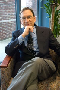 <p>Arnold Dashefsky, professor of sociology and director of the Center for Judaic Studies and Contemporary Jewish Life. Photo by Daniel Buttrey</p>