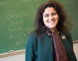 Maria Gordina, associate professor of mathematics. Photo by Daniel Buttrey  