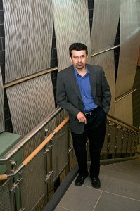 Mohammad Tehranipoor, assistant professor of electrical and computer engineering. Photo by Christopher LaRosa