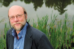 Geology professor Robert Thorson has written a book and a travel blog about America’s kettle lakes and ponds. Photo by Peter Morenus  