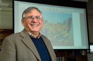 <p>Professor Jeffrey Osleeb, head of the geography department. Photo by Daniel Buttrey</p>