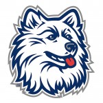 <p>The Husky mascot is a rallying point for fans of UConn athletics.</p>