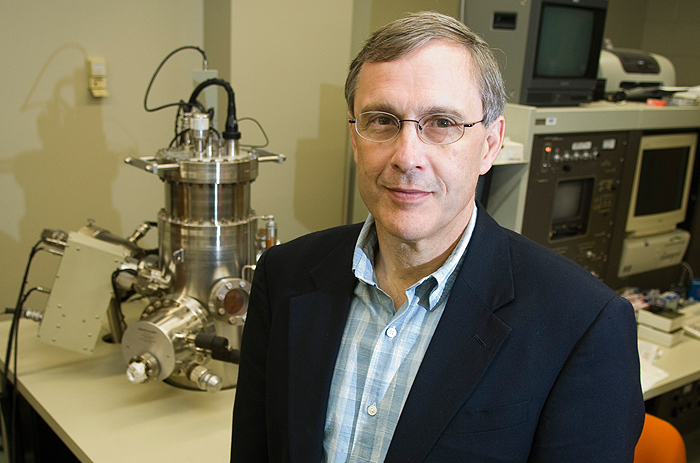 <p>Steven Suib, Board of Trustees Distinguished Professor of chemistry. Photo by Daniel Buttrey</p>