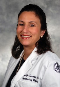 Jennifer Papa Kanaan, M.D. (Janine Gelineau/UConn Health Center Photo)
