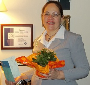 Marisol Koniar of Internal Medicine Associates is a 2011 Husky Hero. (Joseph Koniar for UConn Health Center)