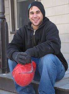 <p>Brian Quagan, a senior from the Storrs campus who served as one of the two student leaders, is a Habitat ‘veteran’ having taken part in a week long  Alternative Break last year working on a Habitat for Humanity project in New Orleans.  Quagan and Olivia Denegre, as co-leaders, were responsible for volunteer recruitment, program planning, coordinating with Habitat for Humanity, and helping their fellow students reflect on the problems of homelessness.</p>