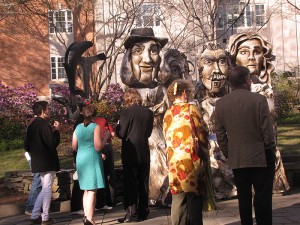 <p>A warm spring evening and a gathering of friends and colleagues was the perfect start for the School of Fine Arts 50th anniversary celebration. </p>