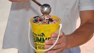 An ice cream sundae seen during Tons of Fun Tuesday, a summer activity held on Fairfied Way on June 7, 2011.