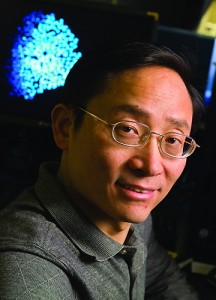 Ren-He Xu, associate professor of genetics and developmental biology. (Al Ferreira/UConn Health Center Photo)