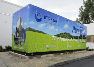A PureCell fuel cell system.