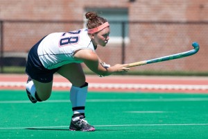 Jestine Angelini '12 (ED), a senior back, was named Big East Defensive Player of the Week. (Athletic Communications)