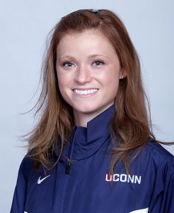 Shauna McNiff '13 (CLAS) of the women's cross country team. (Athletic Communications Photo)