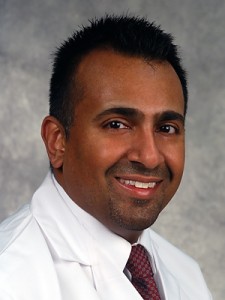 Dr. Omar Ibrahimi, Dermatology. (Janine Gelineau/UConn Health Center Photo)