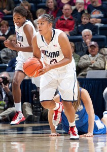 Freshman forward Kaleena Mosqueda-Lewis.