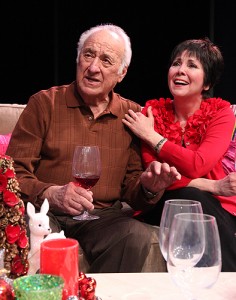 Jerry Adler as Gramps and Joyce DeWitt as Polly in a scene from CRT's production of 'I'm Connecticut.' (Gerry Goodstein for UConn)