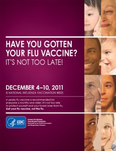 Have you gotten your flu vaccine? It's not too late!