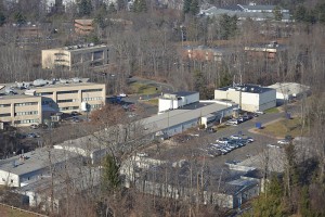 The future site of JAX Genomic Medicine on the lower campus of the Health Center. . (Tina Encarnacion/UConn Health Center Photo)