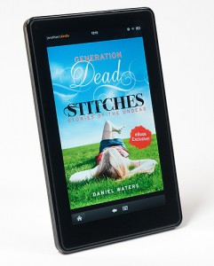 'Generation Dead: Stitches' by Daniel Waters, as seen on a Kindle Fire. (Peter Morenus/UConn Photo)