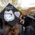 Melanie Cunha '12 (CLAS) wears a decorated cap before the early afternoon College of Liberal Arts and Sciences commencement ceremony held at Harry A. Gampel Pavilion on May 6, 2012. (Peter Morenus/UConn Photo)