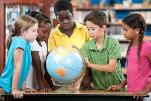The social studies game GlobalEd2 calls for classrooms to represent assigned countries and to negotiate with their counterparts representing other countries. (iStock image)