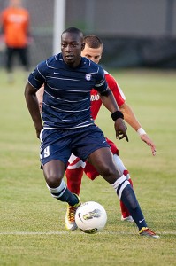 Stephane Diop '13 (CLAS), a soccer player from Dakar, Senegal.