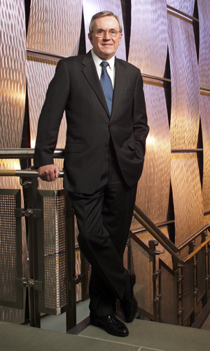 Philip E. Austin, University president 1996-2007 and 2010-2011. (Paul Horton for UConn) 