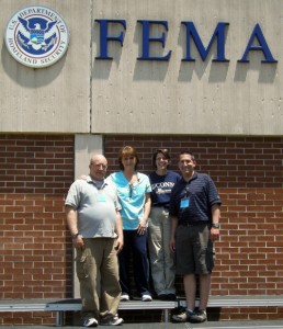 From left: Rich Hutchings, Kathy Williams, Wendy Wheeler and Mark Petrone are back from training at the Center for Domestic Preparedness in Anniston, Ala., on May 14, 2012. (Photo provided by Mark Petrone)