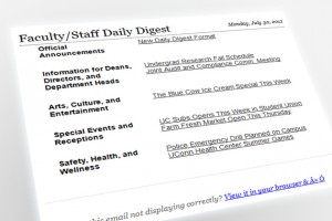 The new look Daily Digest email.