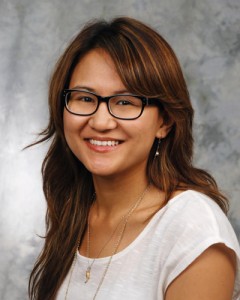 Bandana Shrestha, a Ph.D. student in Cell Biology (Janine Gelineau/UConn Health Center Photo)