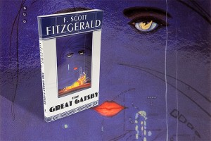 A still life photo of the book "The Great Gatsby" by F. Scott Fitzgertald. (Peter Morenus/UConn Photo)