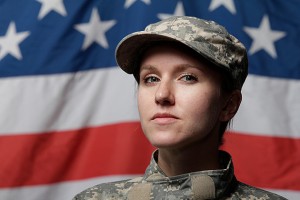 Women face special challenges in trying to combine a military career with motherhood. (Stock image)