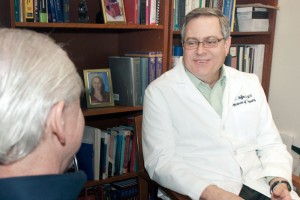 Dr. David Steffens (Janine Gelineau/UConn Health Center Photo)