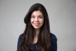 Portrait of Celia Poirier '13 (SFA/CLAS) on March 30, 2013. (Ariel Dowski/UConn Photo)