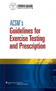 ACSM's Guidelines for Exercising Testing and Prescription