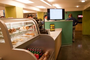 The Department of Dining Services will provide tasty and nutritious food in the new student center. (Jeff Gonci/UConn Photo)