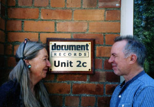 Gillian Rowe and Gary Atkinson, partners in Document Records. (Photo courtesy of Gary Atkinson)