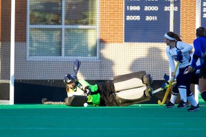 Senior goaltender Sarah Mansfield. (Keith Lucas for UConn)