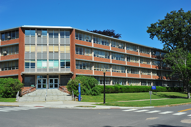 An exterior view of the Henry Ruthven Monteith Building.