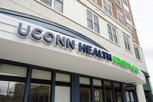 UConn Health officially opened its Urgent Care Center in downtown Storrs in March. (Peter Morenus/UConn Photo)