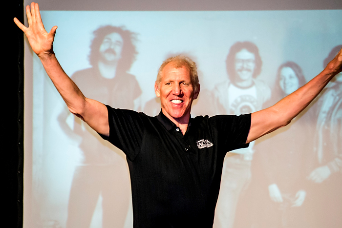 A healthy Bill Walton is doing what he can to help others