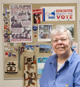 Nancy Humphreys, professor and former dean of the School of Social Work. (Peter Morenus/UConn File Photo)
