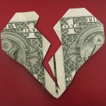 A torn dollar heart. (iStock Photo)