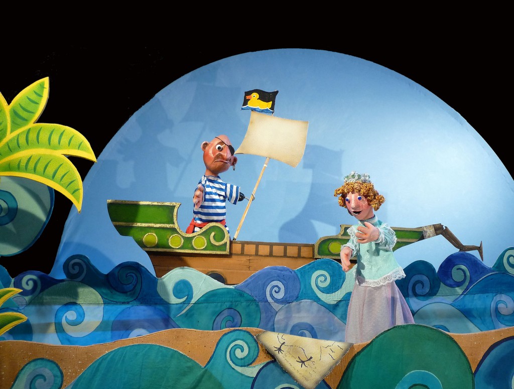 'The Pirate, the Princess, and the Pea,' by Crabgrass Puppet Theatre.