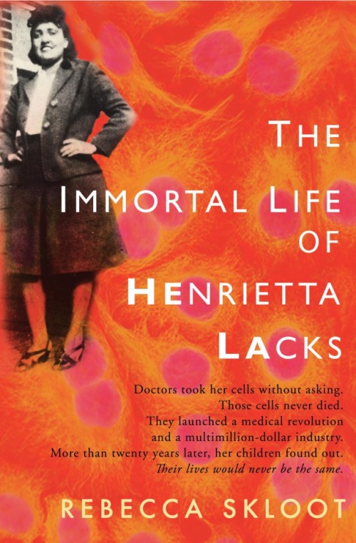 Cover of 'The Immortal Life of Henrietta Lacks,' by Rebecca Skloot.