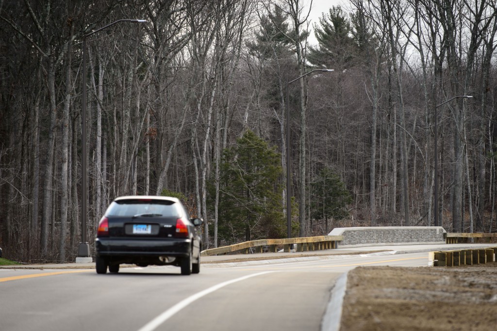 Discovery Drive will provide access to Tech Park and reduce traffic congestion. (Peter Morenus/UConn Photo)