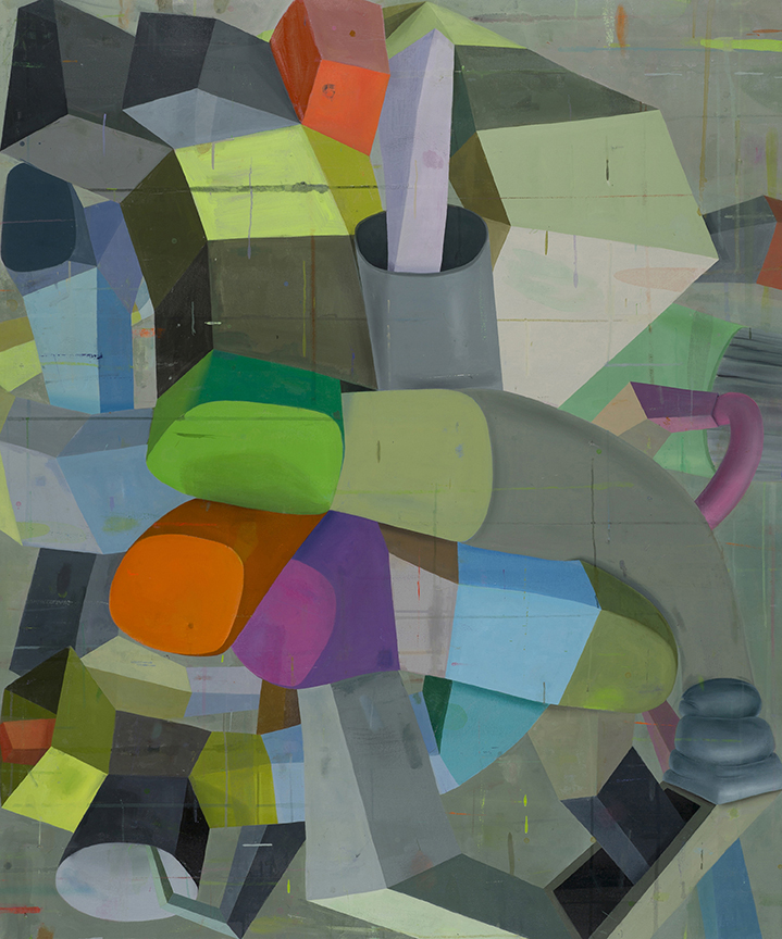 'Pittsburgh left,' oil on canvas (2014), Deborah Zlotsky '89 MFA.